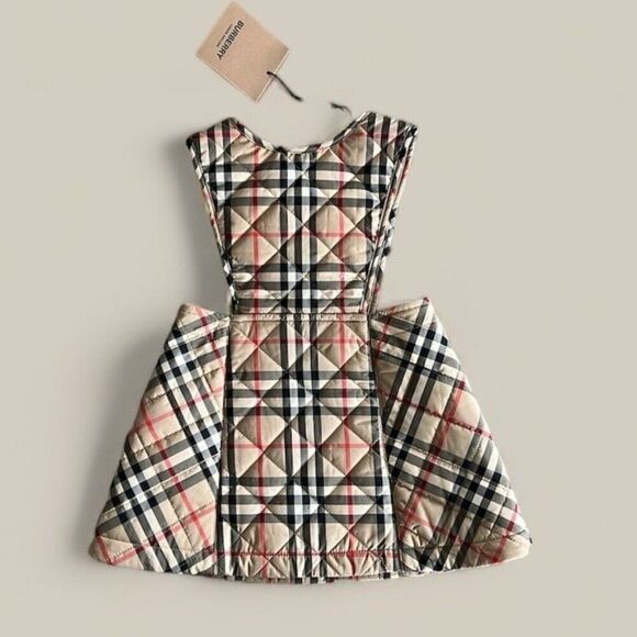 Burberry Other - Burberry Halima Check-Print Quilted Jumper, NWT, Size 12 Mos